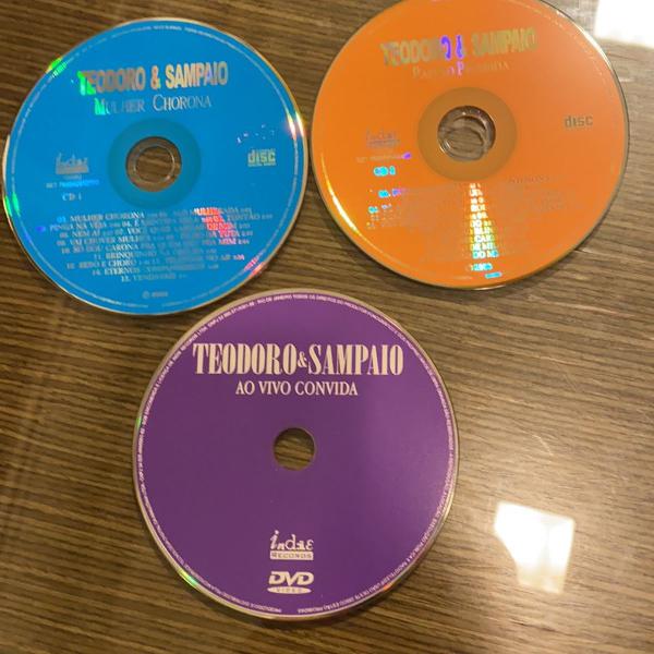 teodoro e sampaio - combo de 3 cds - 2003