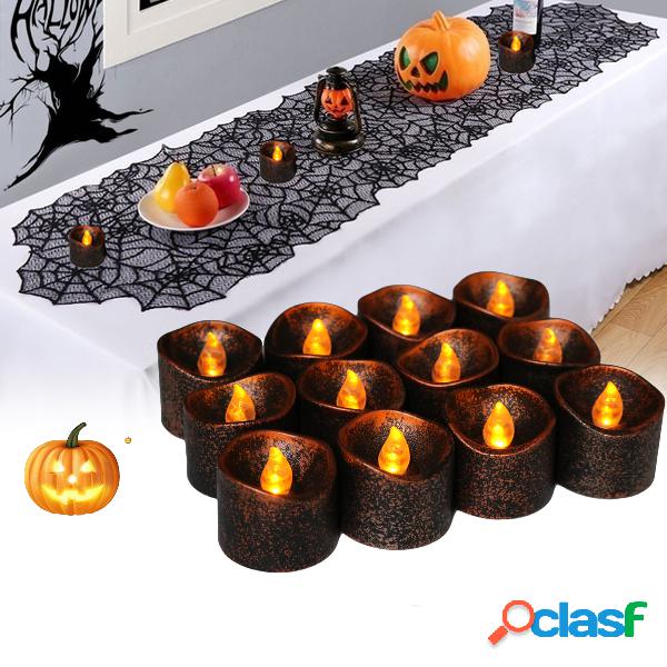 12PCS Bateria Operado Decoração de festa de Halloween