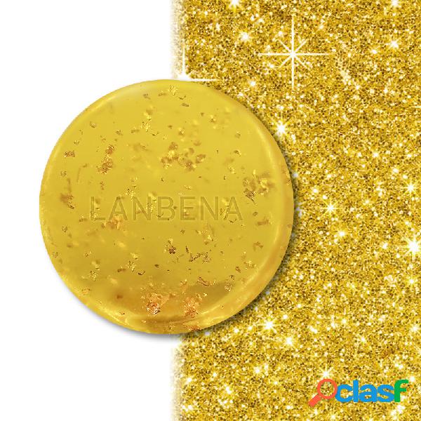 24 K Ouro Sabonete Artesanal Algas Profunda Clareamento