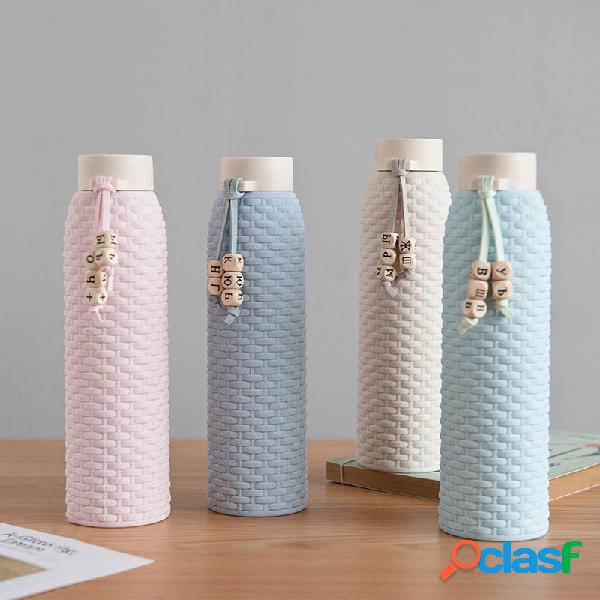310ML Rattan Moda Quente Serial Garrafa De Água Copo De