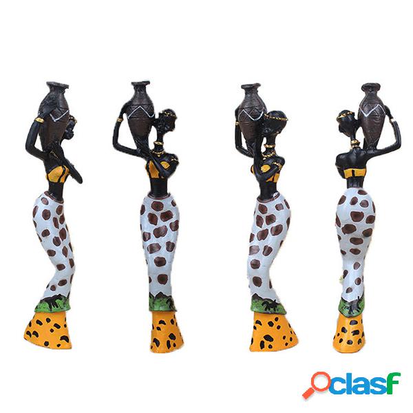 3Pcs Exotic Dolls Resin Crafts Pendulum Ornaments Office