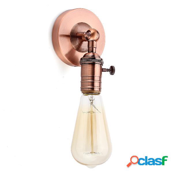 Arandela Vintage E27 Industrial Edison Loft Parede Retro