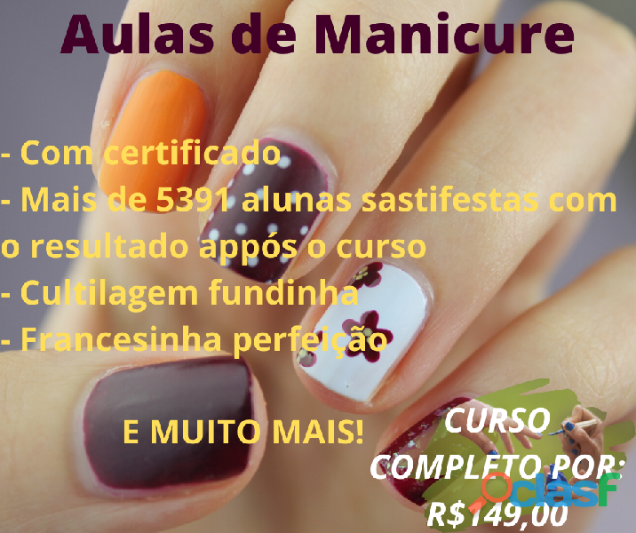 Aulas de Manicure