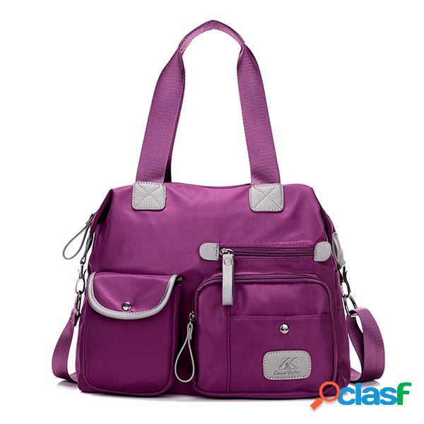 Bolsa Durável Leve Funcional Transversal Oxford