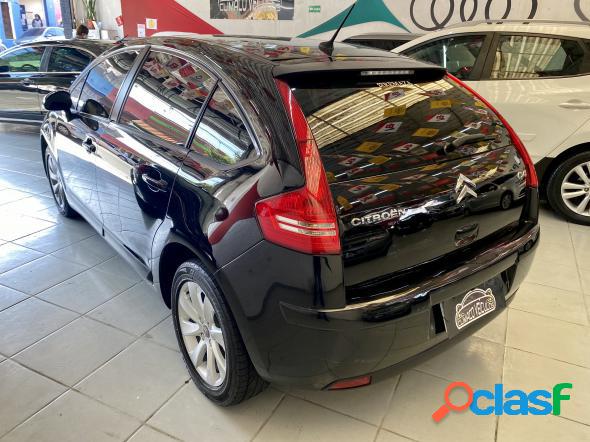 CITROEN C4 GLX 2.0 FLEX 16V 5P AUT. PRETO 2010 2.0 FLEX