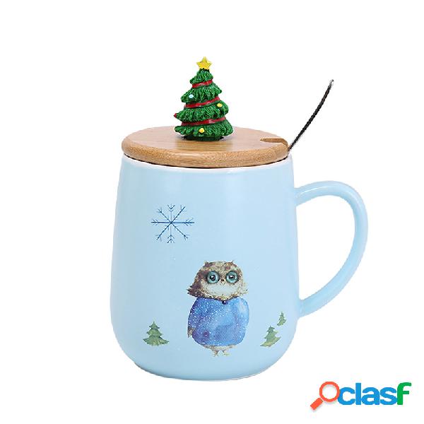 Caneca criativa caneca de café linda caneca de árvore de