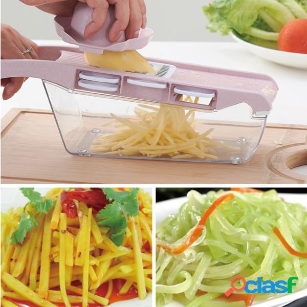 Cortador de legumes Com Lâmina De Aço Mandoline Slicer