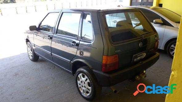 FIAT UNO MILLE 1.0 FIRE F.FLEX ECONOMY 4P CINZA 2003 1.0