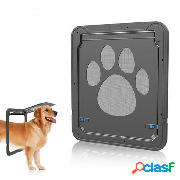 Grande Médio Cachorro Cat Pet Door Window ABS Magnetic Auto