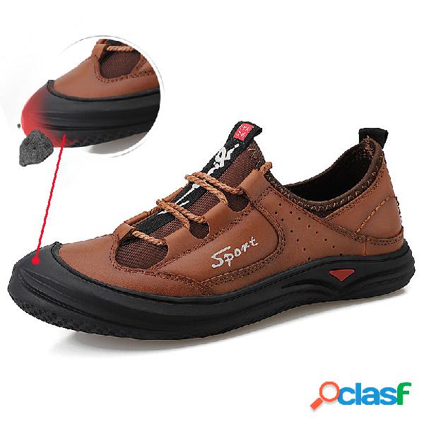 Homens Anti Colisão Toe Protect Outdoor Slip Resistant Soft