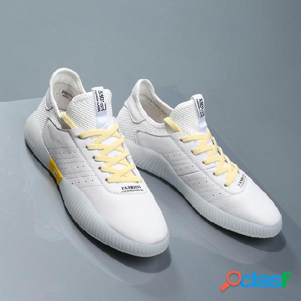 Homens Sapatos Casuais Meninos Temporada Novo Classic Couro
