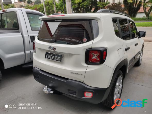 JEEP RENEGADE SPORT 1.8 4X2 FLEX 16V AUT. BRANCO 2018 1.8