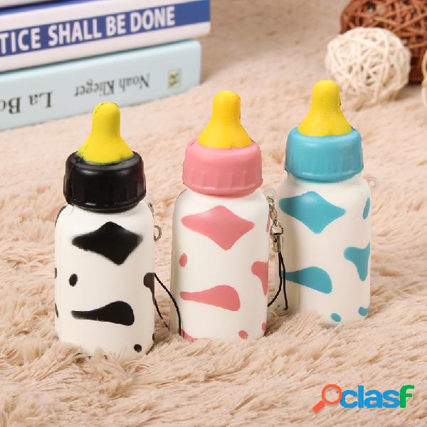 Kawaii Leite Garrafa De Enfermagem Squishy Brinquedo Bonito