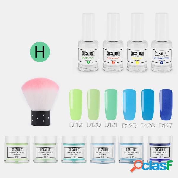 Kit de ferramentas para imersão em pó Crystal Unhas Powder