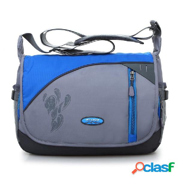 Masculino Flip Bolsa Ombro Bolsa Crossbody Bolsa
