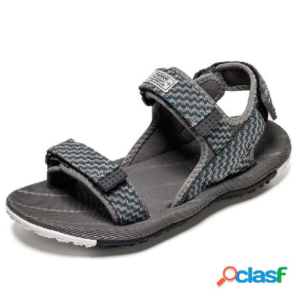 Men Double Hook Loop Outdoor Sport Beach Water Sandals