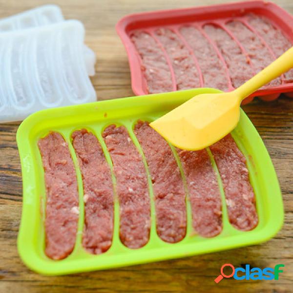Molde de salsicha de Silicone de grau alimentício DIY Hot