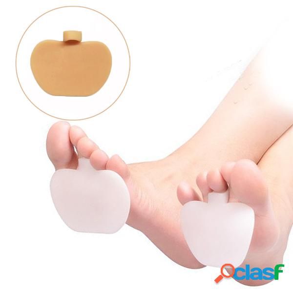 Mulheres Mágica Original Toe Sleeve Metatarsal Pads Gel Pad