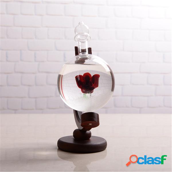 Previsão do tempo de Natal Crystal Globe Shape Storm Glass