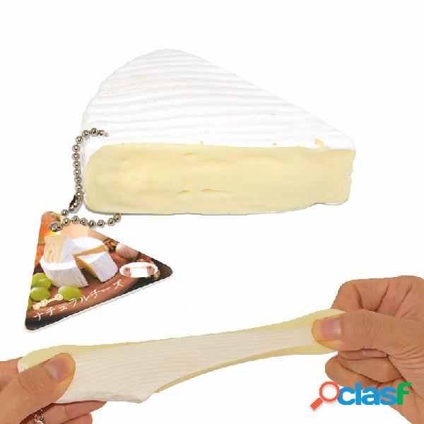Queijo Squeeze Toy Squishy Stretch Stress Reliver Com Tag