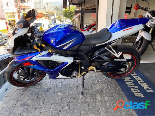 SUZUKI GSX-R 750 SRAD AZUL 2009 750 GASOLINA