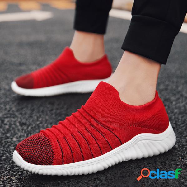 Sapatos Masculinos Temporada Respirável Sapatos Maré Um