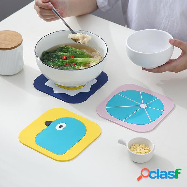 Silicone Almofada de Isolamento Dos Desenhos Animados