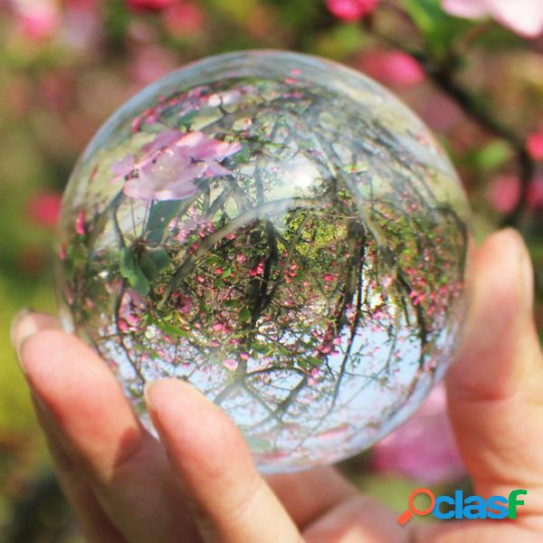 Vidro Magic Crystal Cura de bola Clear Crystal Ball Dom