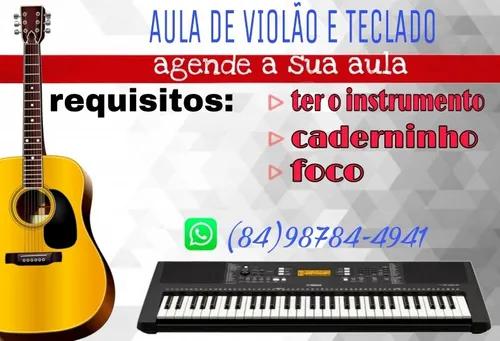 Aulas De Teclado E Violão