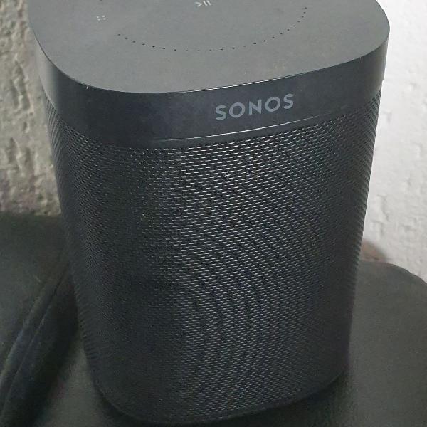 Caixa de som Sonos One G2 Wi-Fi Bluetooth