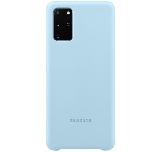 Capa Protetora Silicone Azul Samsung Galaxy S20 Plus