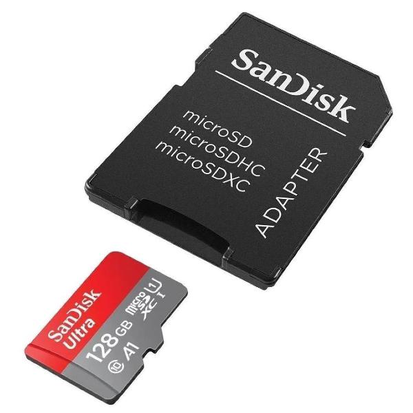 Cartão de memória SanDisk SDSQUAR-128G-GN6MA Ultra com