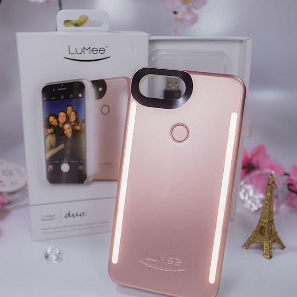Case com Luz para iPhone 7 Plus LuMee Rosé