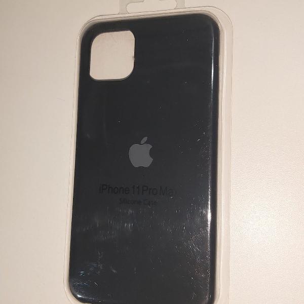Case de silicone Iphone 11 Pro Max original