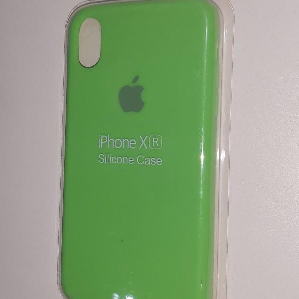 Case de silicone do Iphone XR original