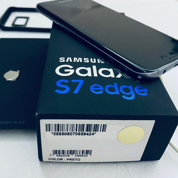 Celular Samsung Galaxy S7 Edge (SEMI-NOVO) na coax original