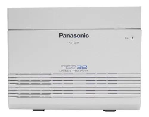 Central Pabx Panasonic Kx-tes 32 3 Linhas E 8 Ramais-usada