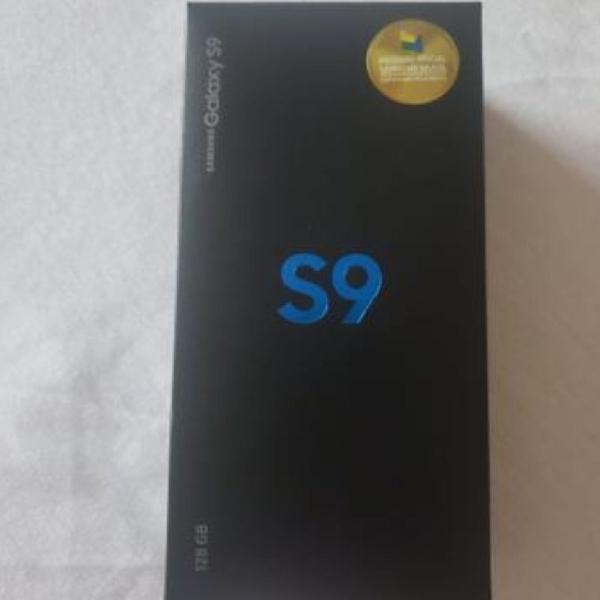 Galaxy S9 com pequeno trincado na tela