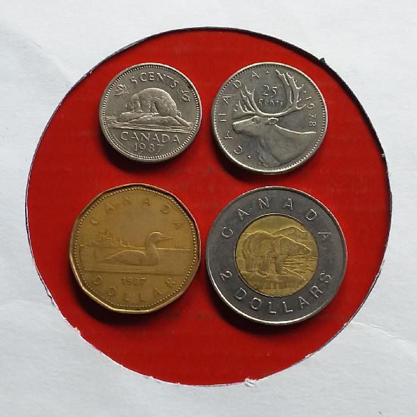 Moedas do Canadá