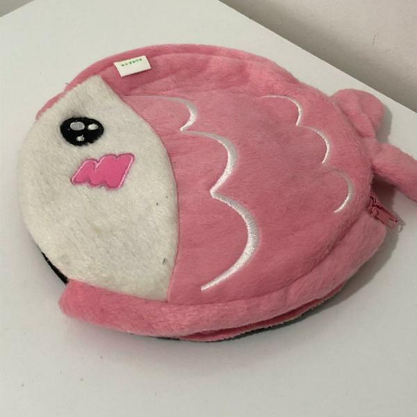 Mousepad de peixe rosa