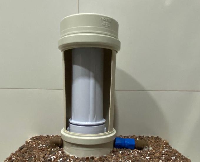 Purificador filtro de água + redutor entrada de ar