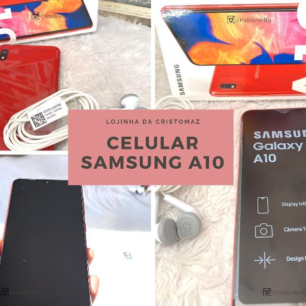 Samsung A10 Vermelho 32GB