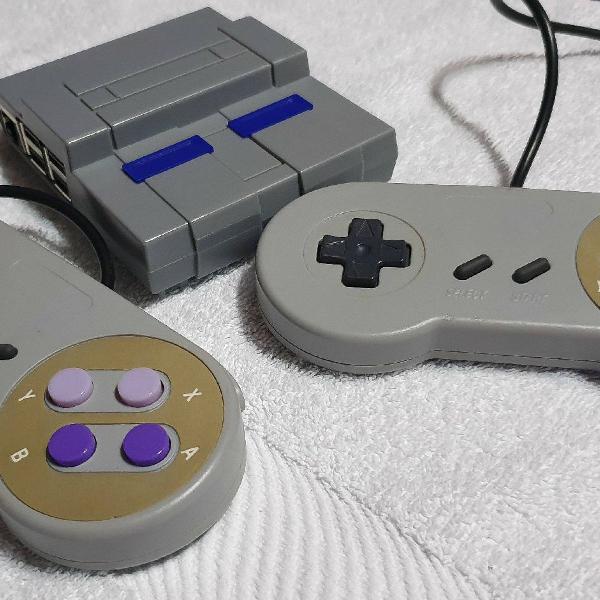 Super Nintendo Retrô 2 controles / mais de 7 mil jogos