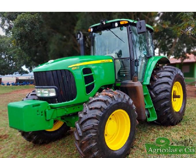 Trator John Deere 6190 J 4x4 (Apenas 659 Horas - Zerado)