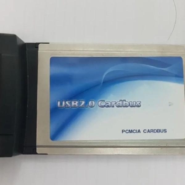 Usb 2.0 De 4 Portas Para Pcmcia Cardbus Ii 54mm Chip Nec