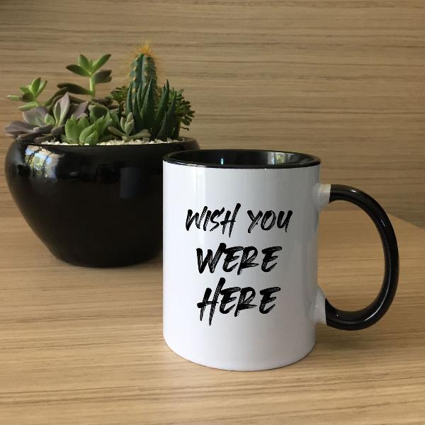 caneca wish you were here