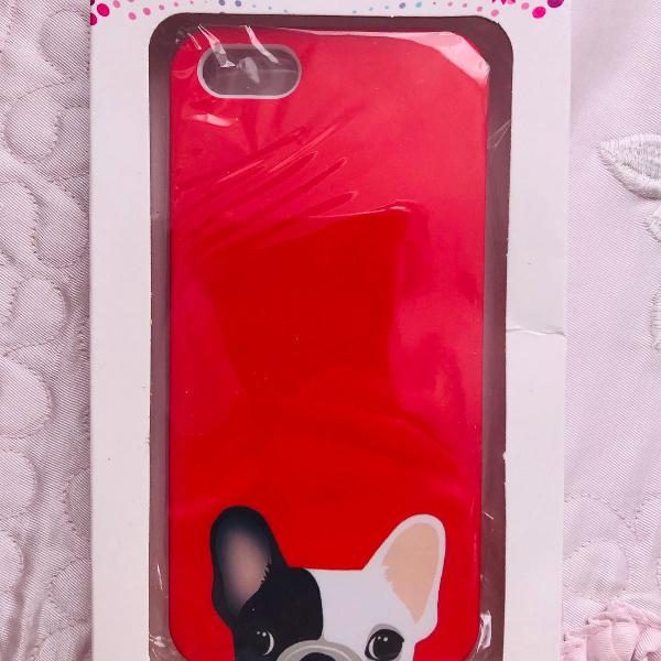 capinha dog pra iphone 5/5s