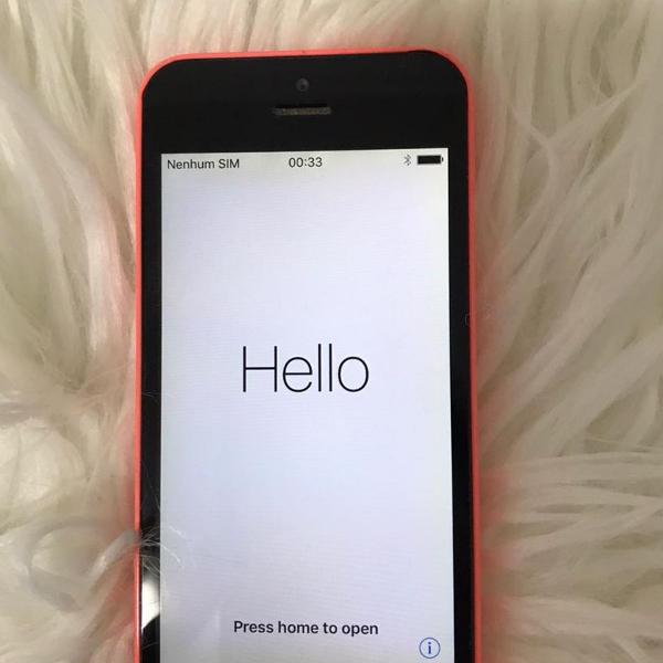 celular iphone 5c rosa