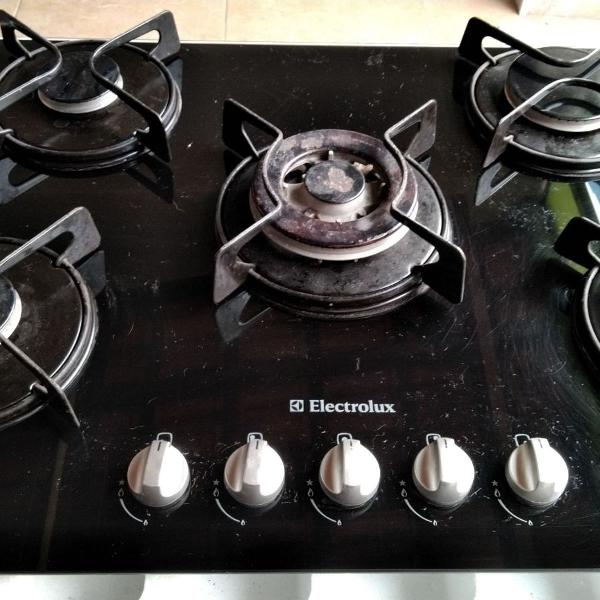 cooktop 5 bocas eletrolux -para retirada de peças