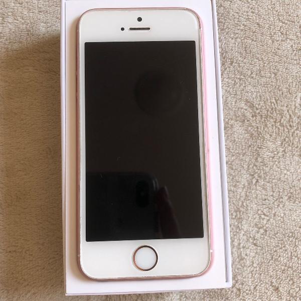 iPhone SE 2016 Rose gold (SEM carregador)